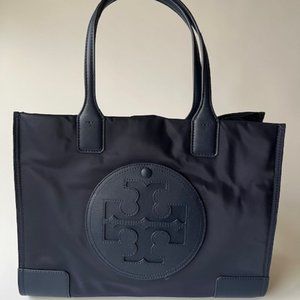 Tory Burch Navy Ella Tote Bag